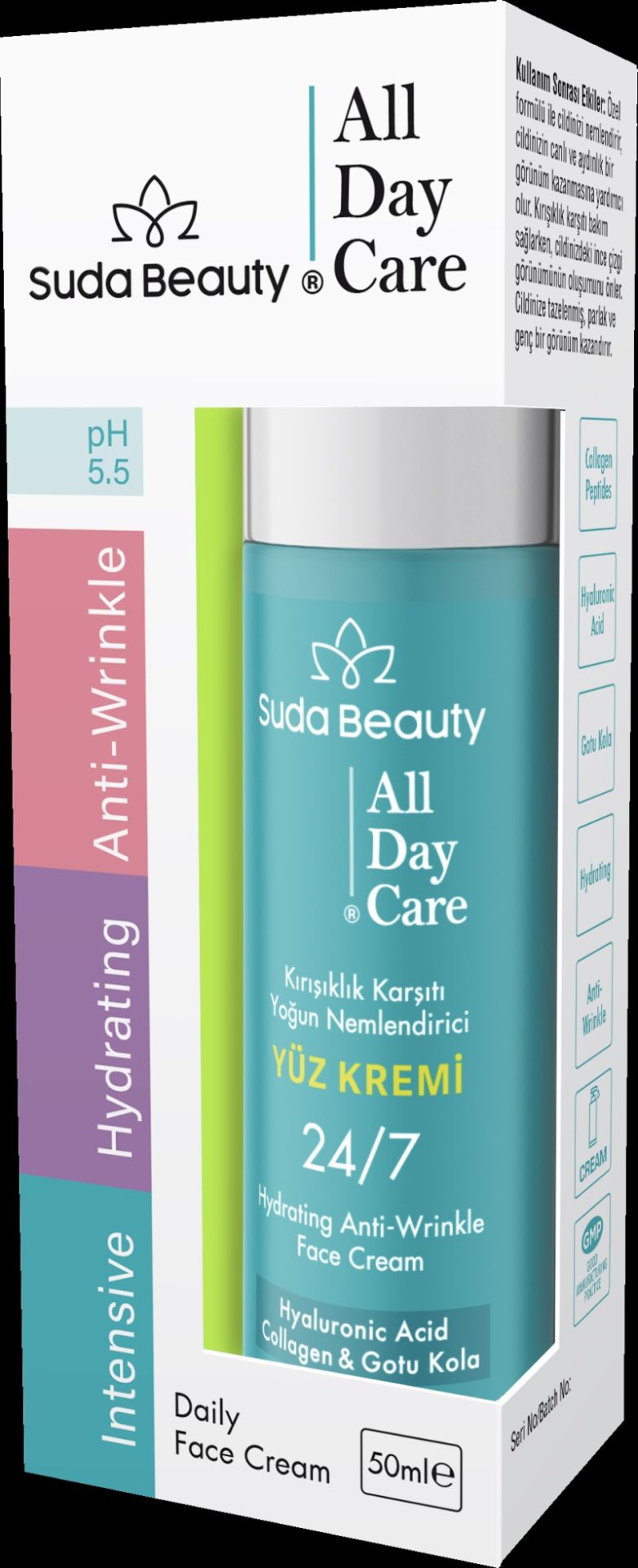 Suda Beauty All Day Care Yuz Kremi 50Ml