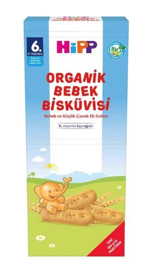 Hipp Organik Bebek Bisküvisi 180 gr