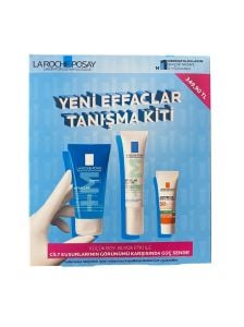 La Roche Posay Yeni Effaclar Tanışma Kiti Jel 50 ml + 15 ml Duo+ M + Yağlı Cilt Güneş Kremi 3 x 3 ml