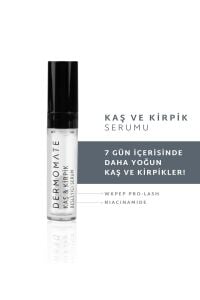 Dermomate Kaş Kirpik Serumu Uzatıcı Onarıcı Besleyici ve Güçlendirici Niacinamide 5 ml