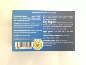 Venatura B12 Metilkobalamin 30 Ağızda Dağılan Tablet