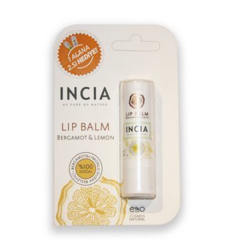 Incia Bergamot & Limonlu Dudak Besleyici 6 g 2.si Hediye