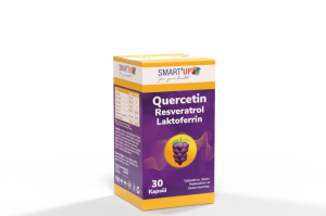 Smart Up Quercetin Resveratrol Laktoferrin 30 Kapsül