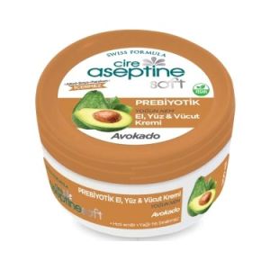 Cire Aseptine Soft Prebiyotik Avokado El Yüz ve Vücut Kremi 30 ml - Fanus 50'li