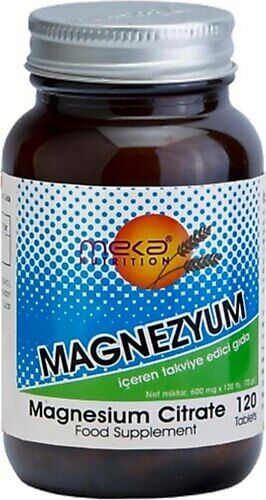 Meka Nutrition Magnezyum Sitrat 120 Tablet - 2 Adet