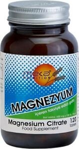 Meka Nutrition Magnezyum Sitrat 120 Tablet - 2 Adet