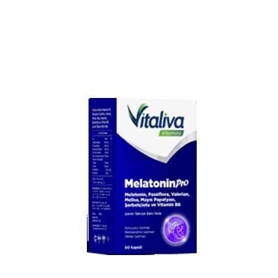 Vitaliva Vitamins Melatonin Pro 60 Kapsül