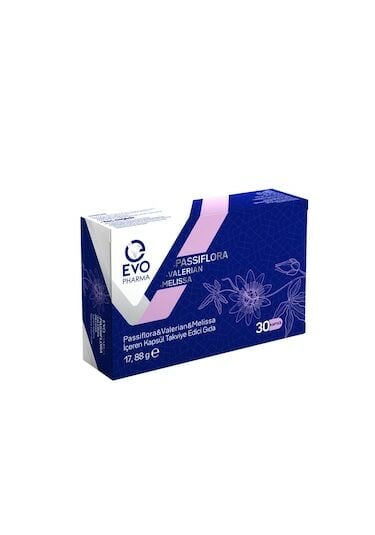 Evo Pharma Passiflora 30 Kapsül