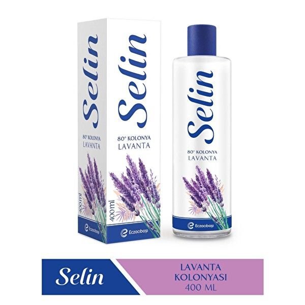 Selin Lavanta Kolonya PVC Şişe 400 ml - 2 Adet