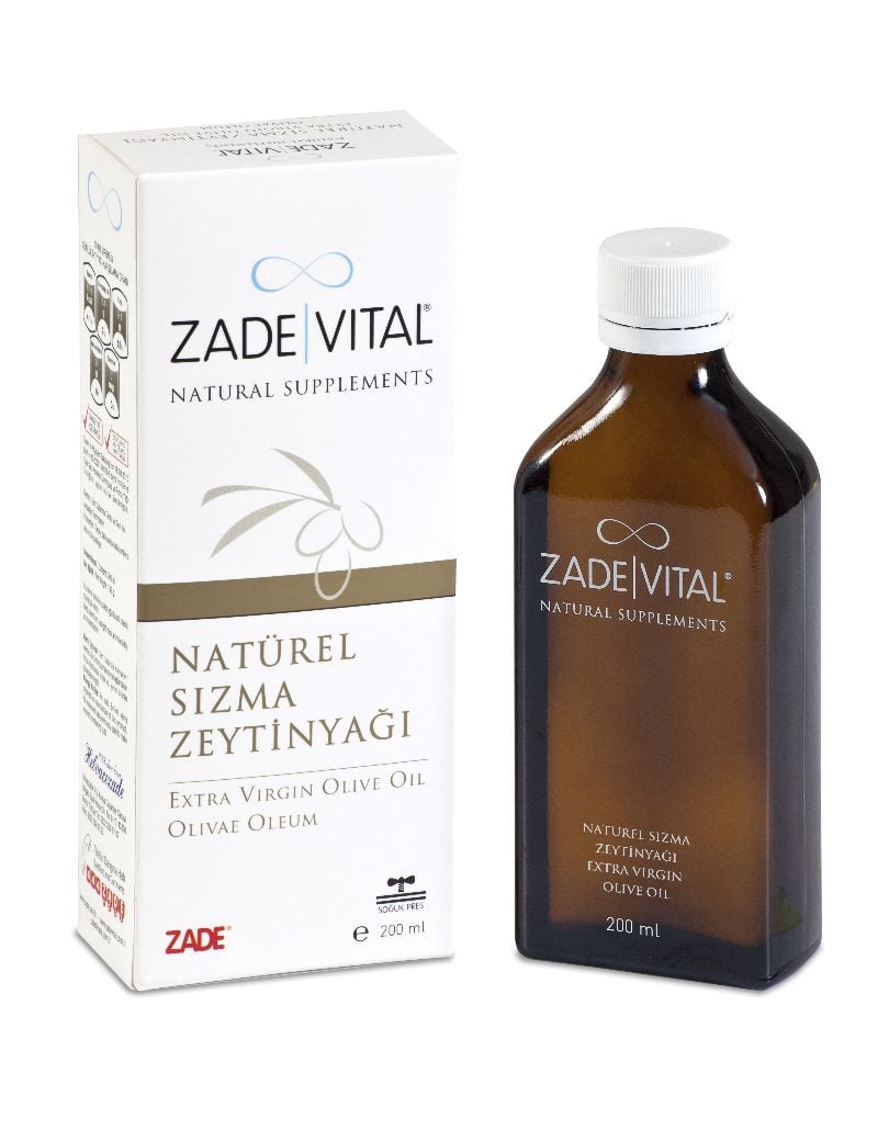 Zade Vital Naturel Sızma Zeytinyağı 200 Ml