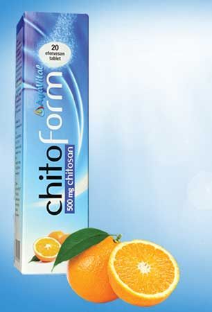 Chitoform 500 Mg Chitosan 20 Eff Tablet