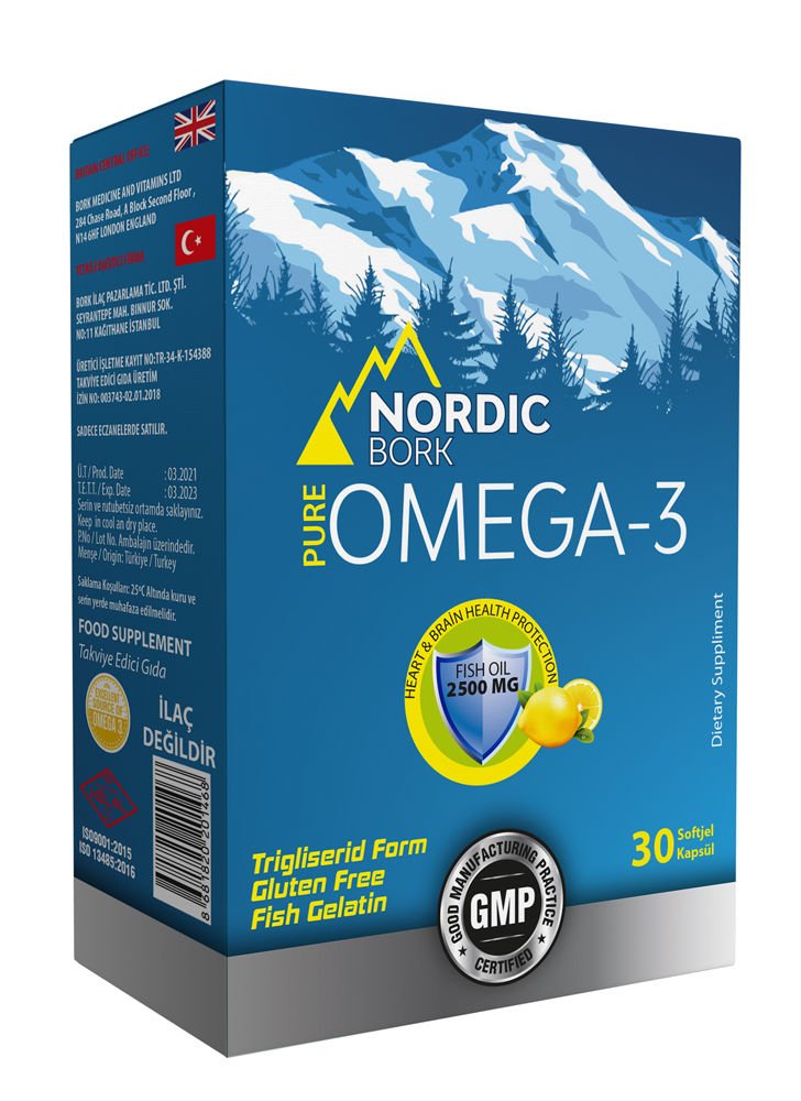 Nordik Bork Omega 30 Softgel