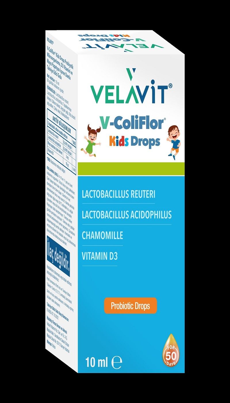 Velavit V-Coliflor Kids Drops 10 ml