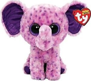 Ty Beanie Boo's Eva Elephant Purple Peluş