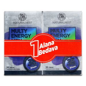 Naturalnest Multy Energy Men 30 Tablet 1 Alana 1 Bedava