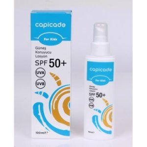 Capicade Güneş Koruyucu Losyon Spf50+ Çocuklar İçin 100ml