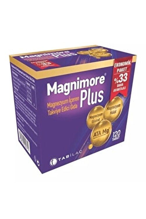 Magnimore Plus 120 Tablet + Optivita B12 1000 mgc Sprey 10 ml