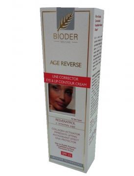 Bioder Age Reverse Deep Wrinkle Corrective Eye And Lip Contour Cream Spf15 15Ml