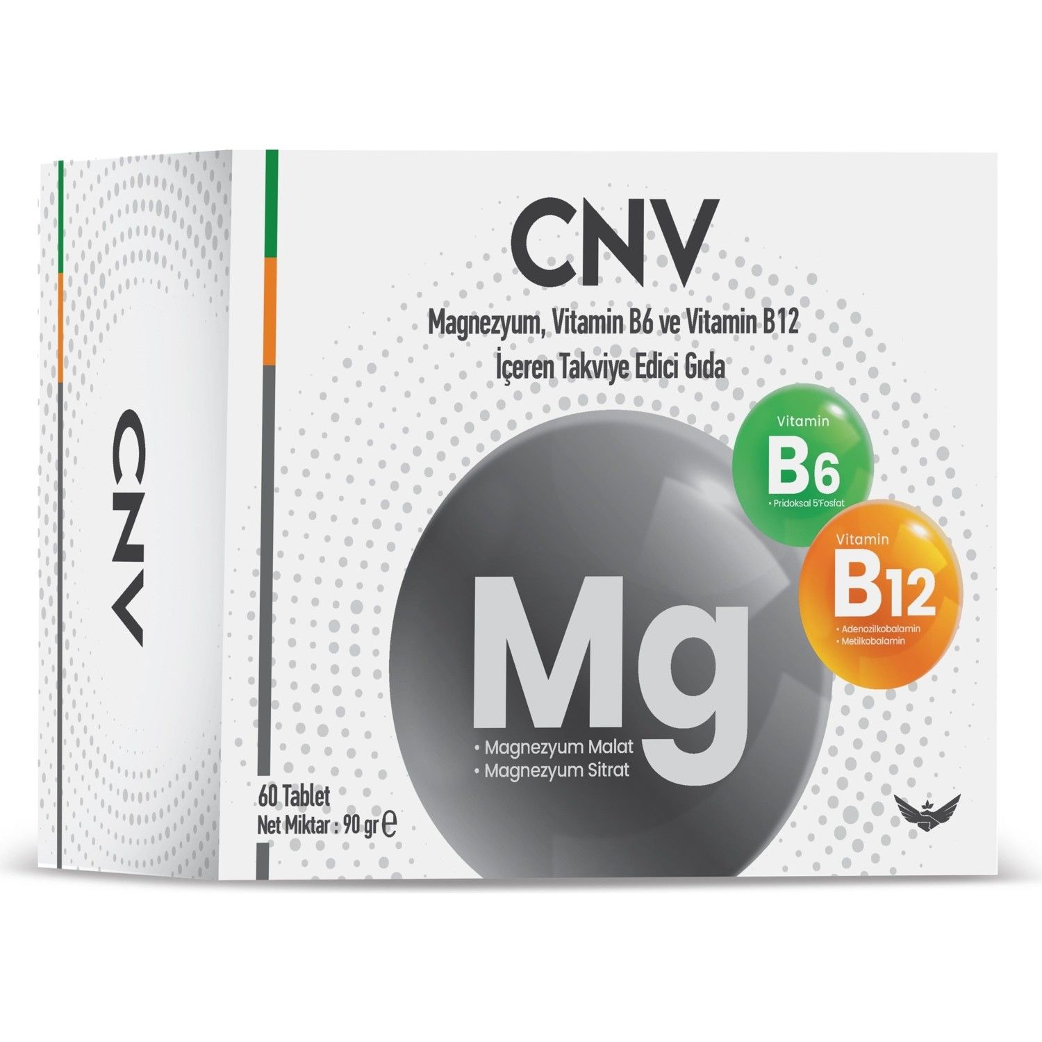 CNV Magnezyum Vit B6 B12 60 Tablet