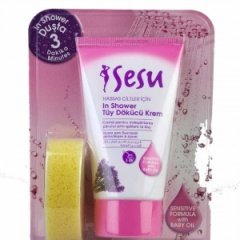 Sesu Duşta Tüy Dökücü Krem Hassas Ciltler 150ml