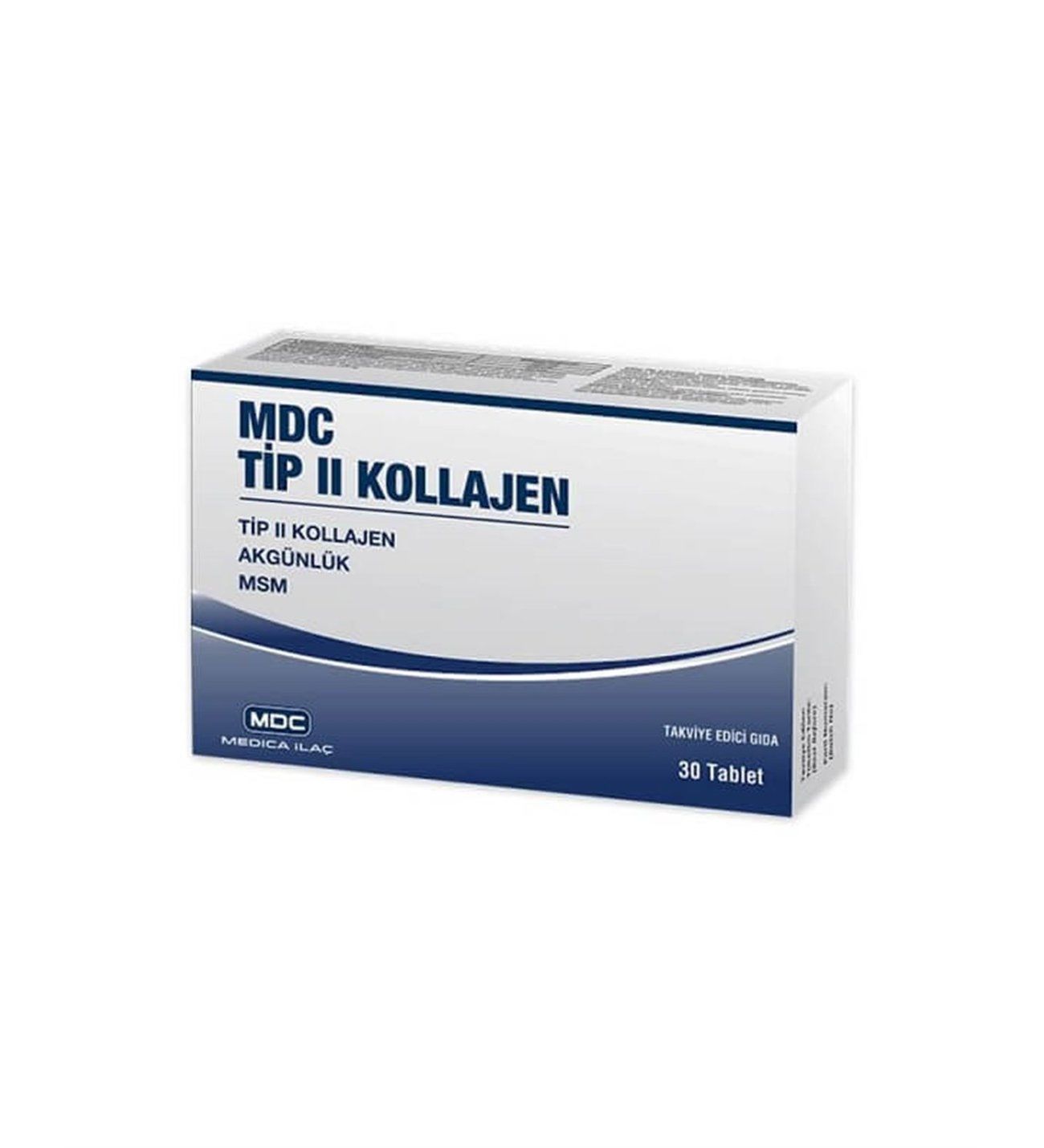 MDC Tip II Kollagen 30 Tablet - 20 Adet