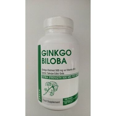 Zalix Ginkgo Biloba 500 mg B12 180 Tablet