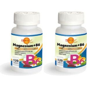 Force Nutrition Magnezyum B6 120 Tablet - 2 Adet