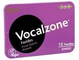 Vocalzone Frenk Üzümlü Pastil 12 Adet - Eski Ambalaj