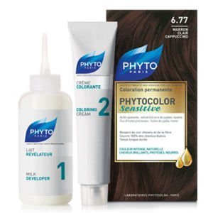 Phyto Phytocolor Sensitive Saç Boyası 6.77 Açık Capuccino Kestane