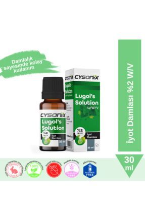 Cysonix Lugol's Solution %2 İyot Damla 1000 ml