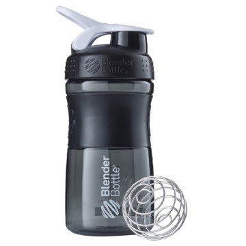 Blender Bottle SportMixer Shaker Siyah-Beyaz 500ml