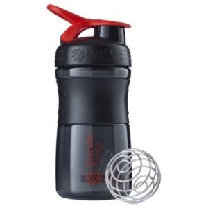 Blender Bottle SportMixer Shaker Siyah-Kırmızı 500ml