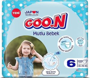 Goon Bebek Bezi Bant 6 Beden 100'lü