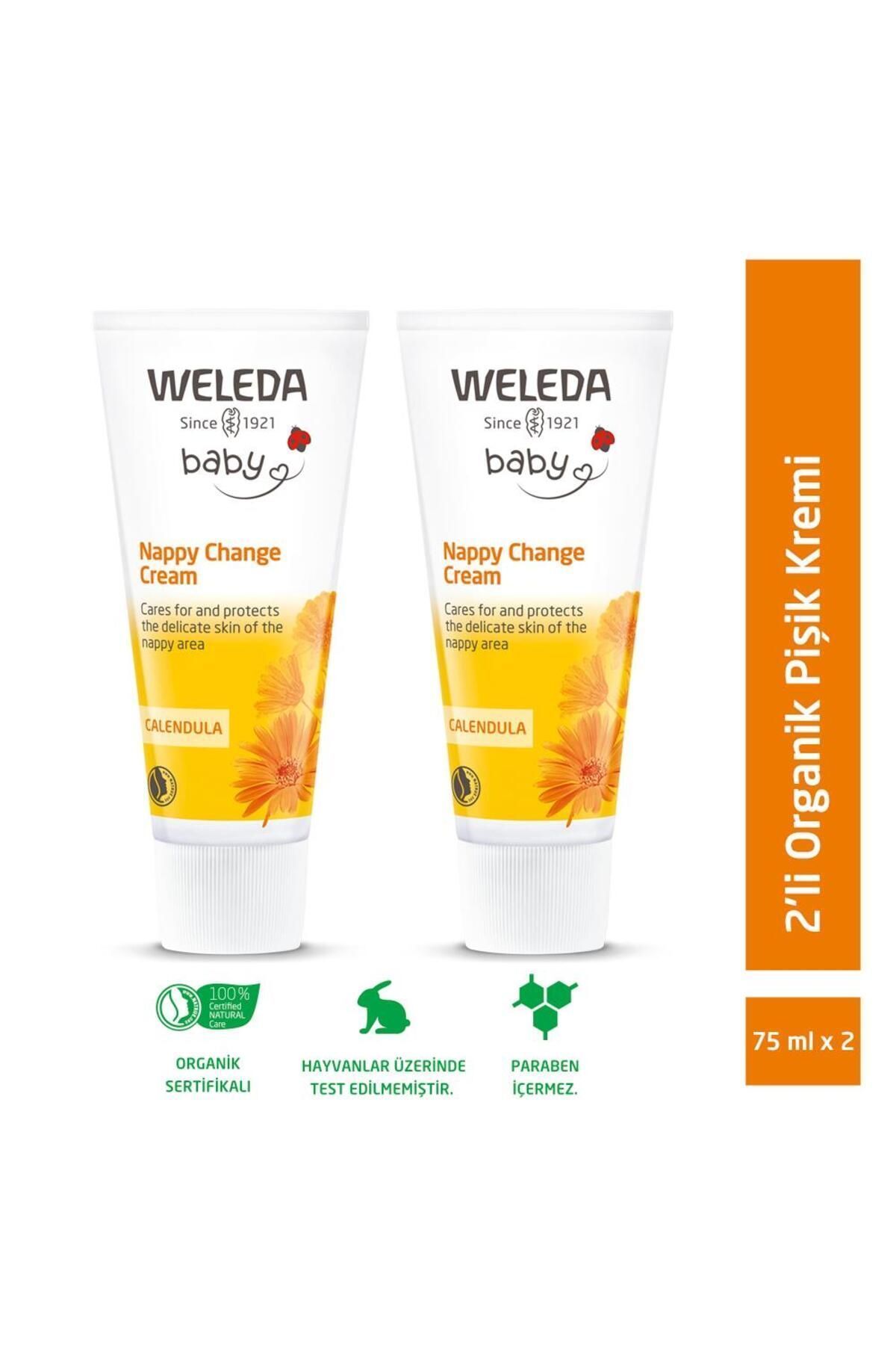 Weleda Baby Calendula Organik Pişik Kremi 2'li 75 ml