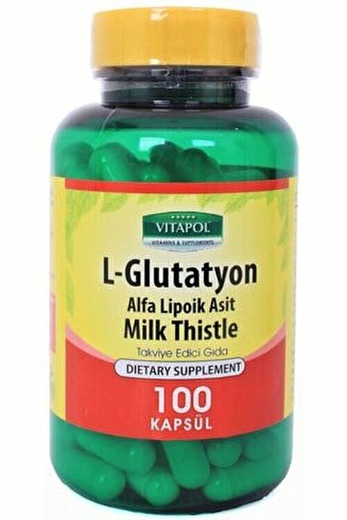 Vitapol L Glutatyon Alfa Lipolic Asit Miltistle Tablet 650 mg 100 Tablet