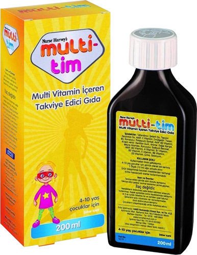 Nurse Harvey's Multi-Tim Şurup 200 ml