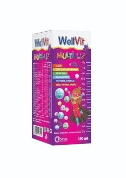 WellVit Multi-Liz Şurup 150ml