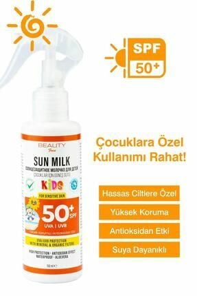 Beauty Face SPF50+ Çocuklar İçin Güneş Sütü 150 ml