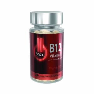 Önce B12 Vitamini İçeren Gıda Takviyesi 30 Yumuşak Kapsül