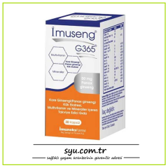 İmuseng G365 Multivitamin 30 Kapsül