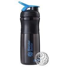 Blender Bottle SportMixer Shaker Siyah-Mavi 760ml
