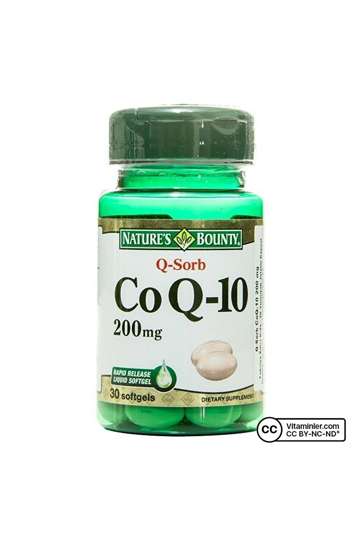 Nature's Bounty CoQ-10 200 mg 30 Softgel