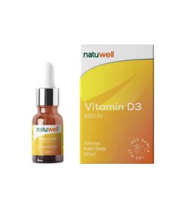 Natuwell Vitamin D3 400IU Sprey 20 ml