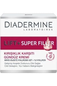 Diadermine Lift Super Filler Kırışıklık Karşıtı Gündüz Kremi 50 ml + Diadermine Lift Super Filler Serum Kırışıklık Karşıtı Serum 40 ml