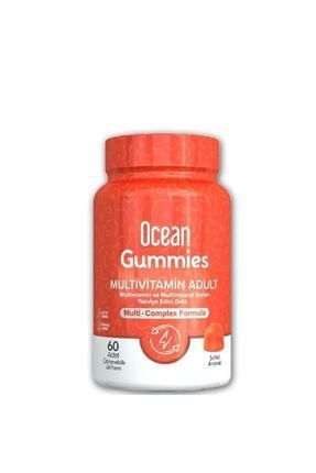 Ocean Gummies Multivitamin Adult 60 Çiğnenebilir Jel Form