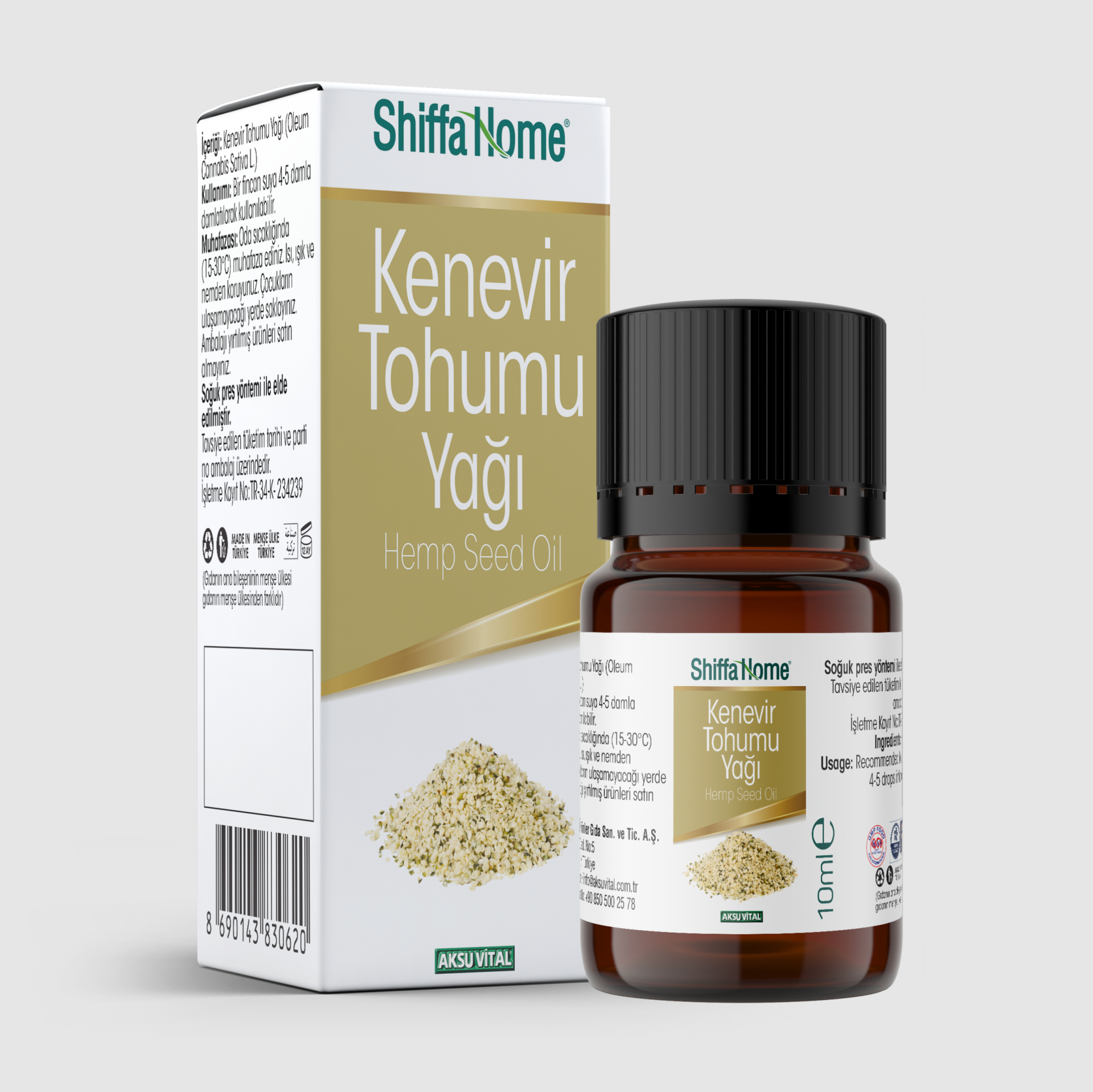 KENEVİR TOHUMU YAĞI 10 ML