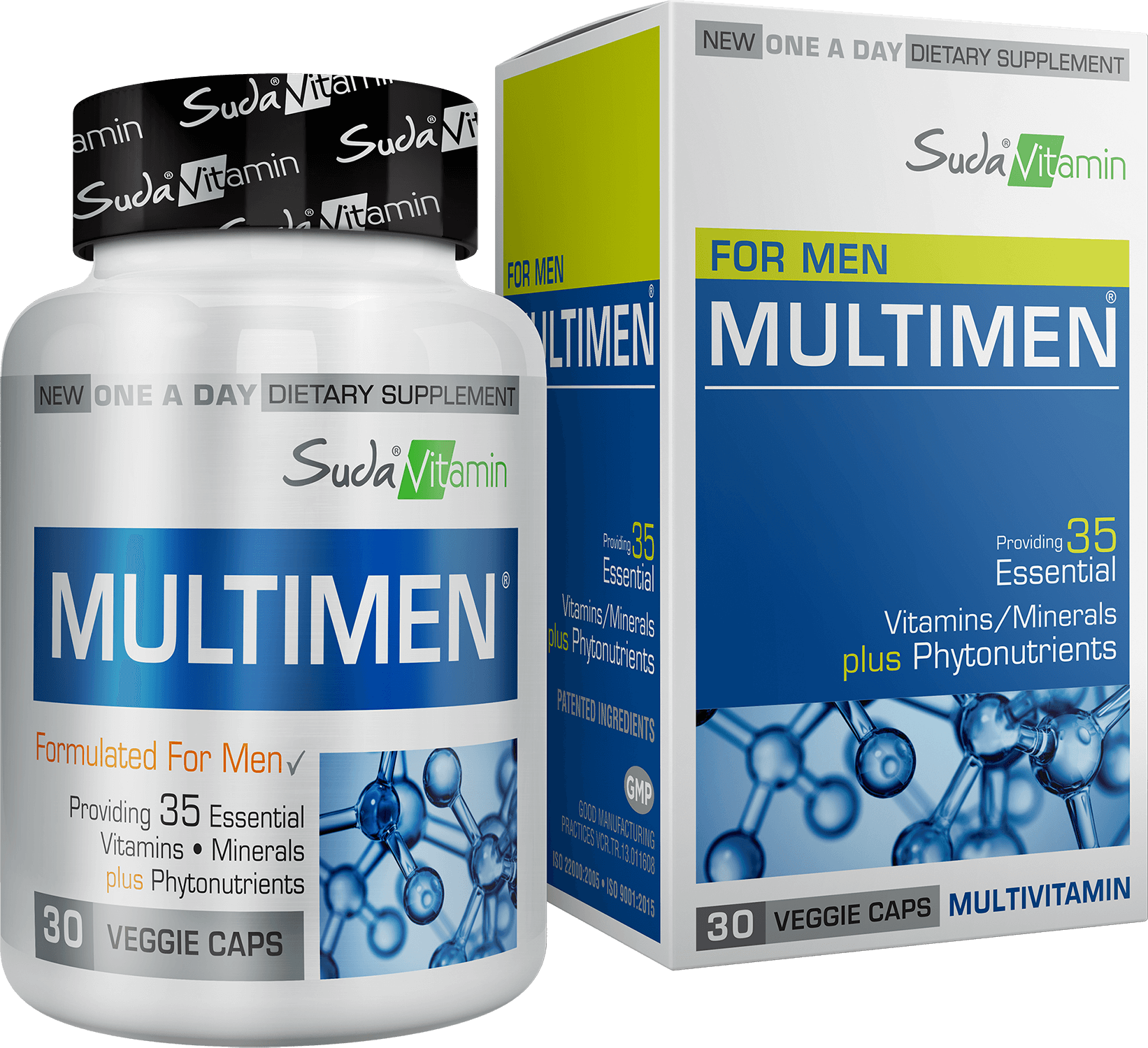 Suda Vitamin Multimen For Men Multivitamin 30 Kapsül