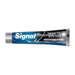 Signal Diş Macunu White System Arındırıcı Beyazlık Aktif Karbon 75 ml