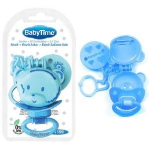 Babytime Emzik+Emzik Askısı+Saklama Kabı BT199