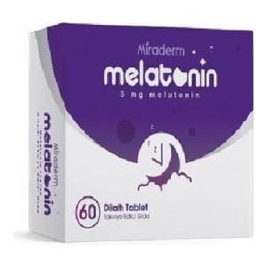 Vitazomal Pharma Melatonin 3 mg 120 Dilaltı Tablet